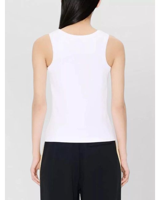 KENZO White Gots Boke Flower Graphic Jersey Tank