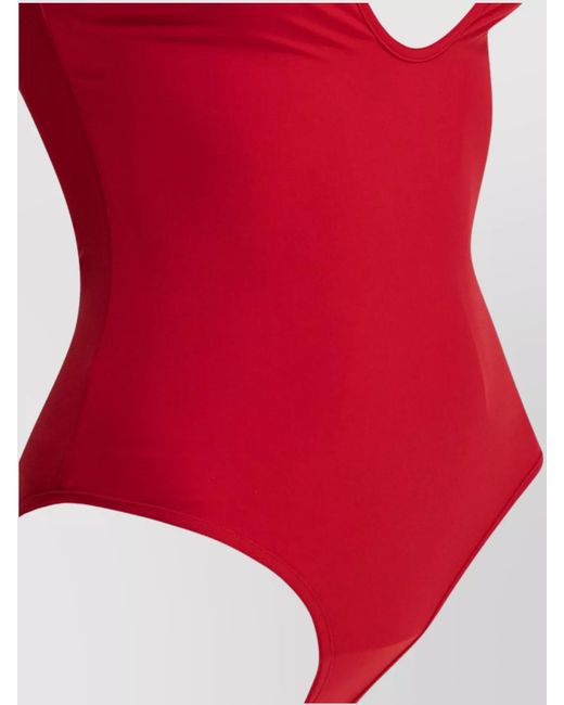 Loulou de Saison Red Swimsuit
