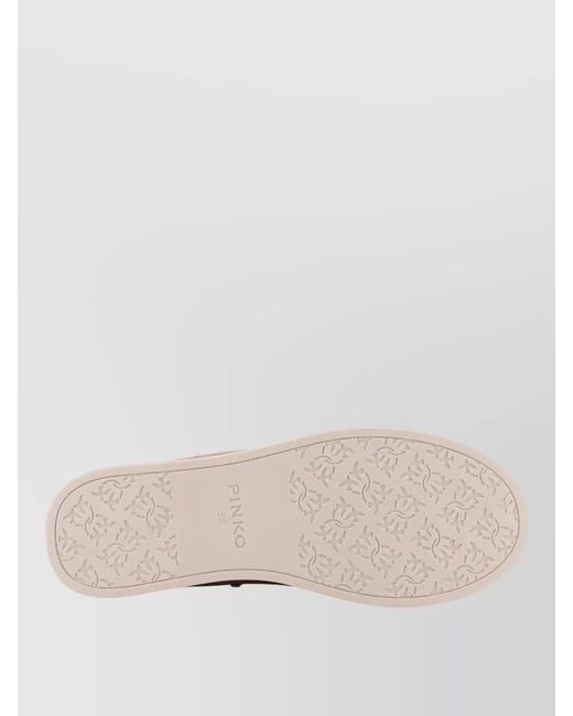 Pinko Brown Suede Grace Loafers