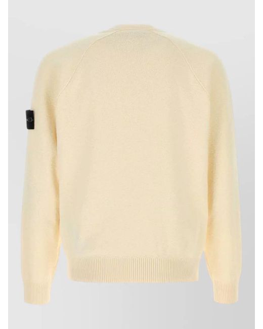 Stone Island Natural Cotton Sweater for men