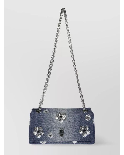 Marc Jacobs White The Dual Chain Wallet