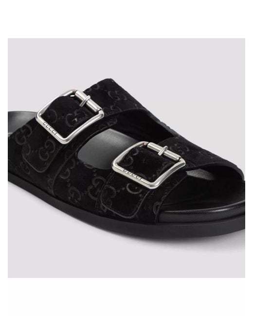 Gucci Multicolor Leather Slide Sandals for men