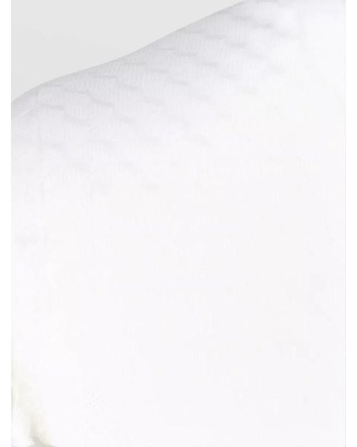 Filippo De Laurentis White Short-Sleeve Polo Shirt for men