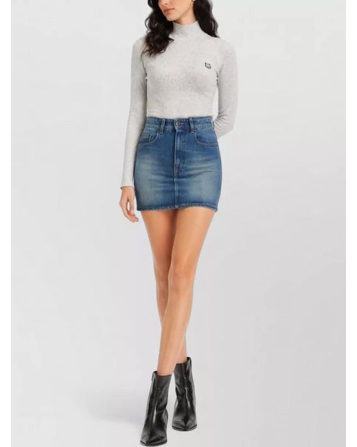 Maison Kitsuné White Slim-Fit Sweatshirt
