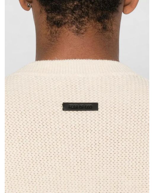 Fear Of God Natural Virgin Wool Jumper for men