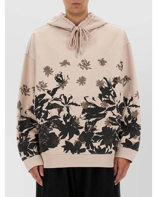 Dries Van Noten Natural Cotton Hoodie for men