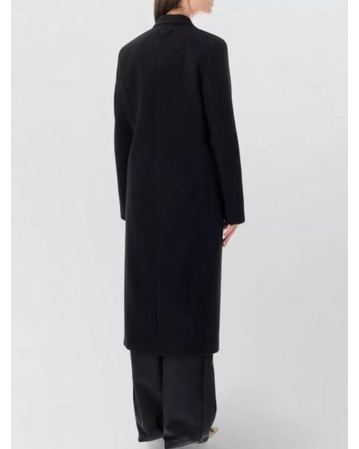 Prada Black Single Breasted Coat