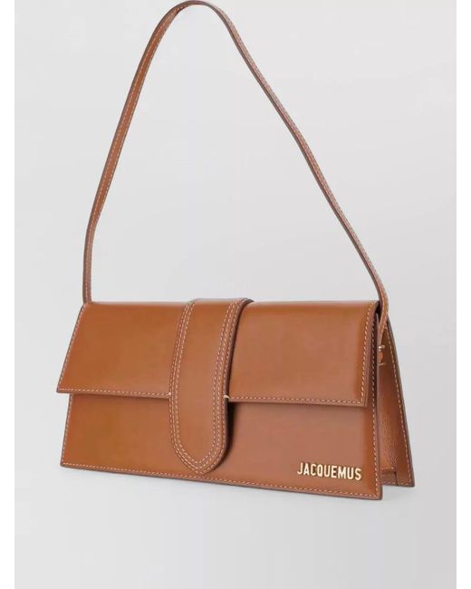 Jacquemus Brown Le Bambino Leather Shoulder Bag