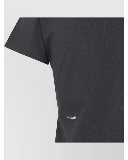 PANGAIA Black Slim-Fit Cotton Short-Sleeve T-Shirt