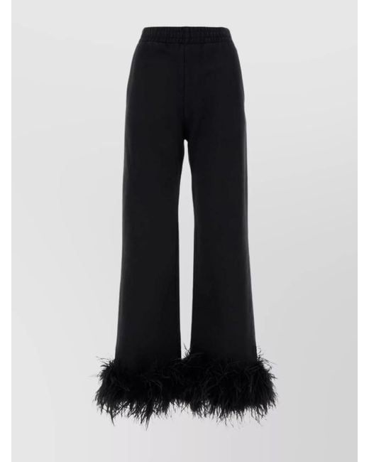 Prada Black Cotton Joggers