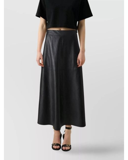 Pinko Black A-Line Skirt