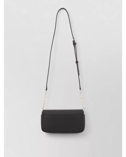 Michael Kors White Nolita Crossbody Bag Adjustable Chain Strap