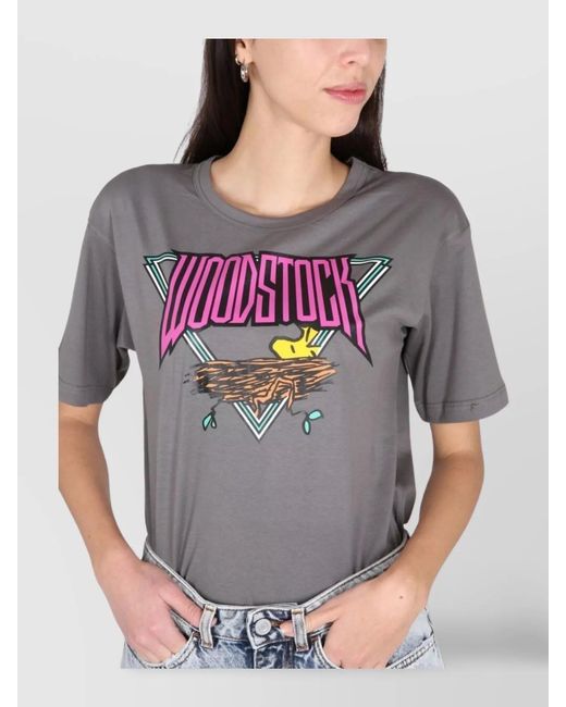 Philosophy Multicolor Cotton Peanuts Print T-Shirt