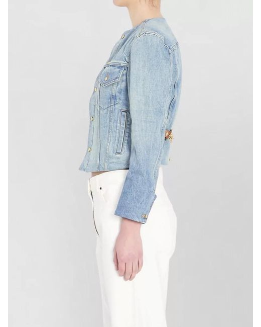 Céline Blue Denim Regular-Fit Jacket