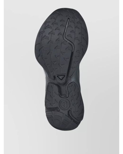 MM6 by Maison Margiela Gray Mesh Low-Top Sneakers