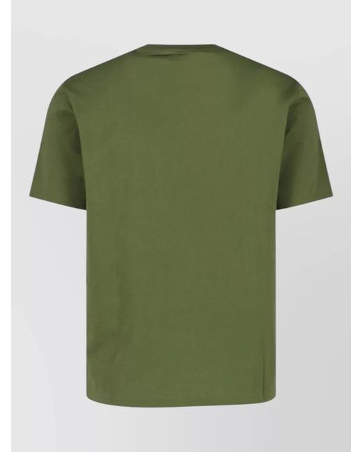 Dickies Green Short Sleeve Crew Neck Cotton T-Shirt for men