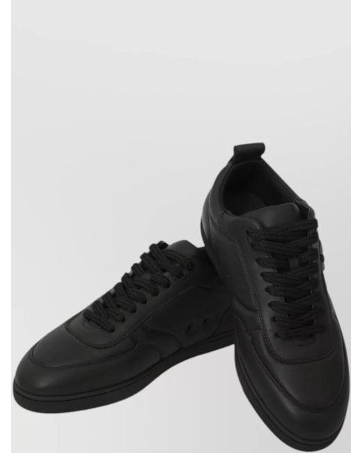 Christian Louboutin Black Urban Calfskin Low Top Sneakers Vi for men