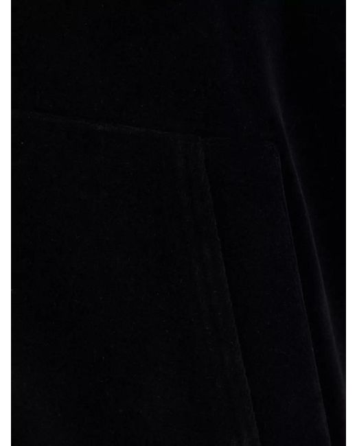Tom Ford Blue Chenille Hooded Sweatshirt Long Sleeves Kangaroo Pocket