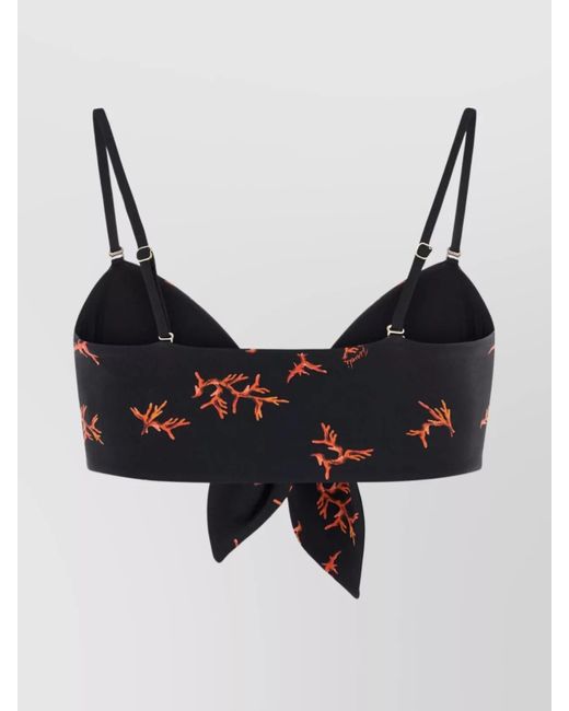 Fendi Multicolor Printed Bikini Top