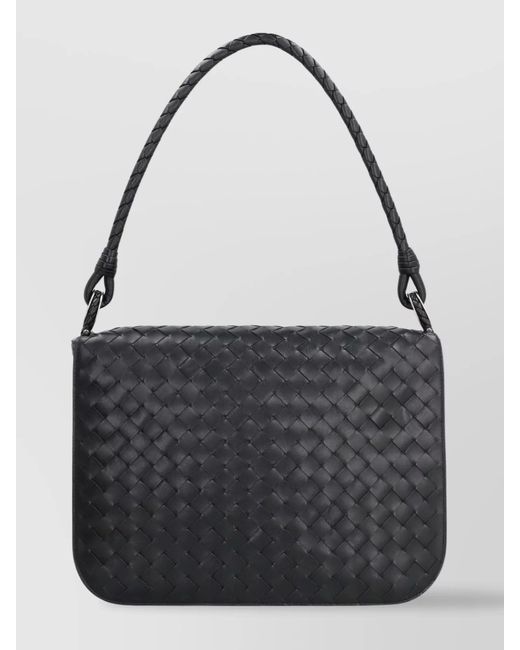 Bottega Veneta White Leather Messenger Bag for men