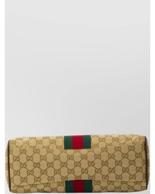 Gucci Multicolor Paparazzo Medium Shoulder Top Handle Bag