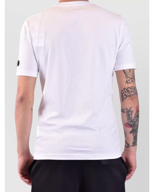 Moschino White Cotton T-Shirt for men