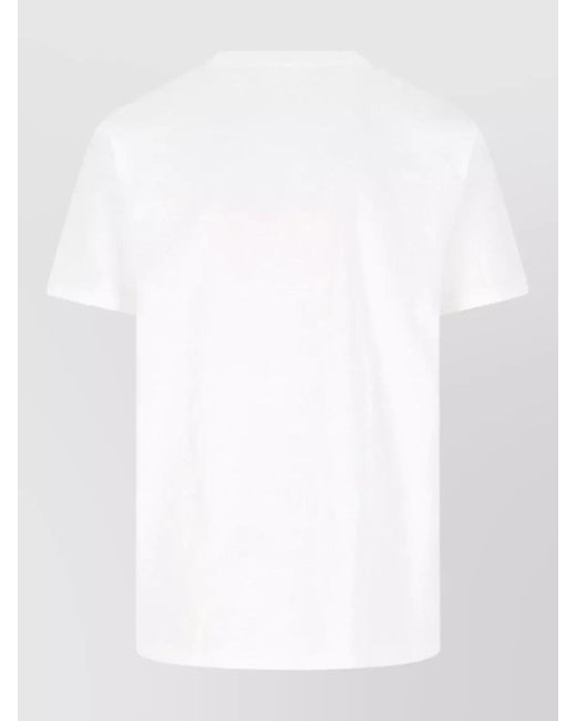 A Bathing Ape White Camouflage Graphic Crew Neck Short Sleeve T-Shirt for men