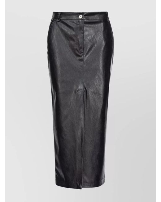 Pinko Black Straight Skirt