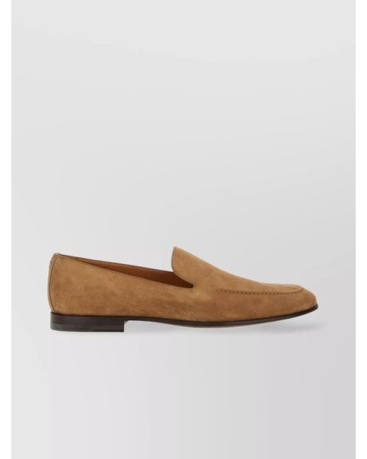 Dolce & Gabbana White Leather Loafers for men