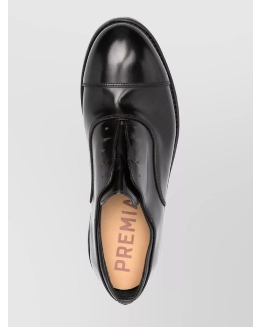 Premiata Multicolor Horse Leather Derby Shoes for men