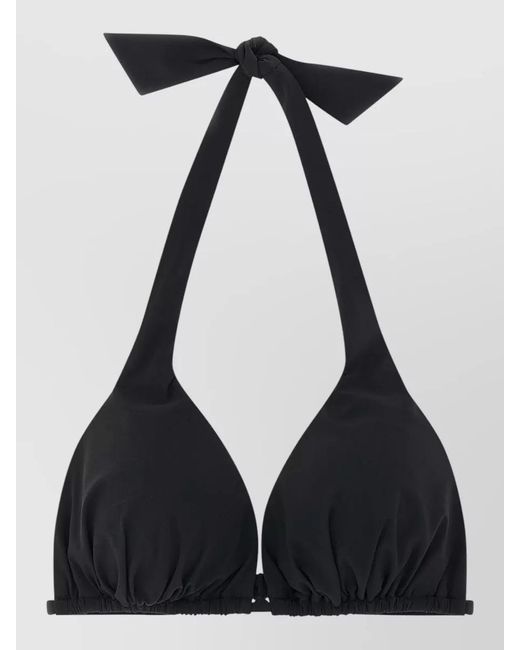 Dolce & Gabbana Black 'dg' Bikini Top