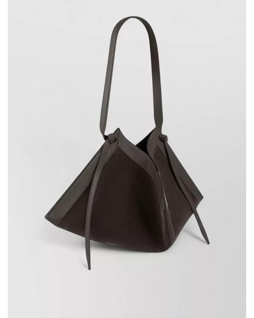 Yuzefi Black Large Tote Bag Size And Strap