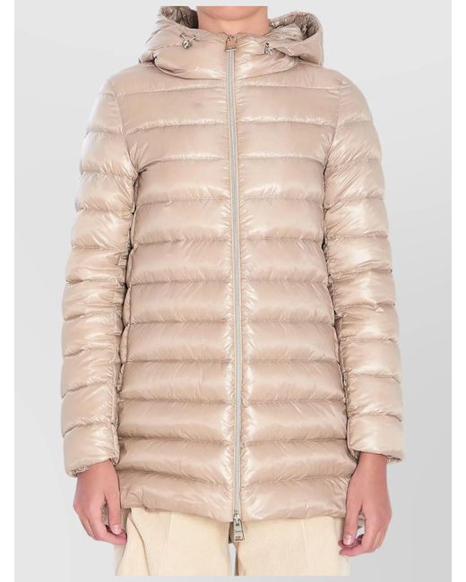 Herno Natural A-Shape Silhouette Puffer Jacket