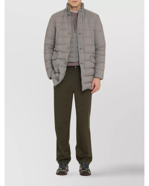 Herno Gray Down Padded Jacket for men