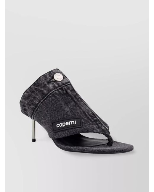 Coperni Multicolor Denim Sandals