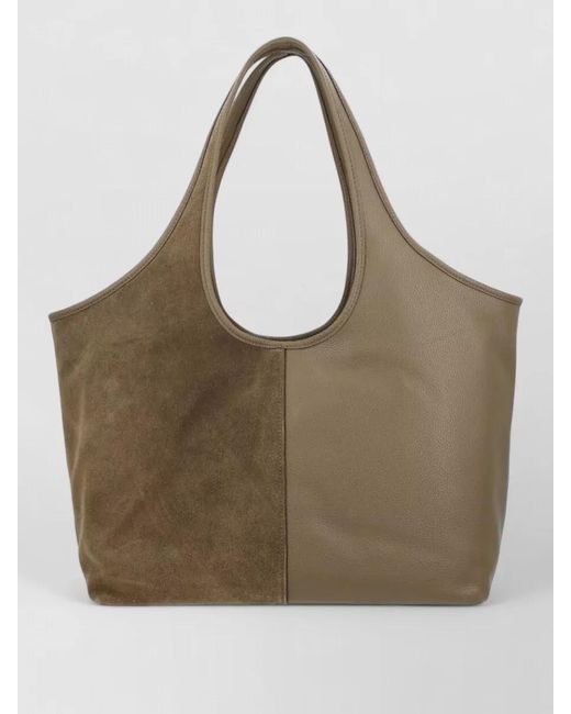 Michael Kors Natural Large Leather Tote Bag