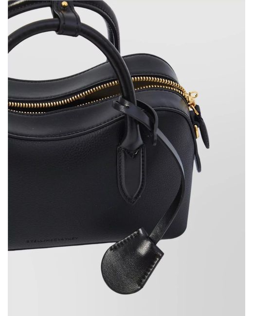 Stella McCartney Black Small Ryder Horse Bag