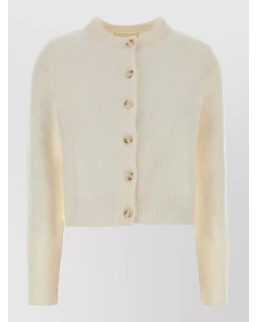 Lisa Yang Natural Cashmere Cardigan