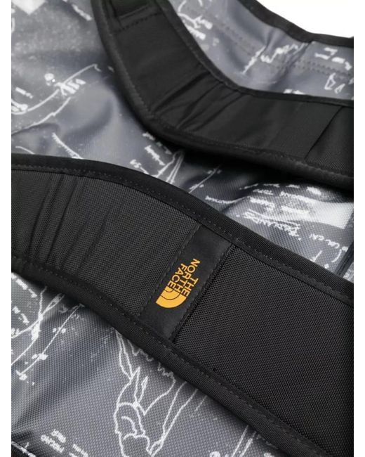 The North Face Black Travel Duffel Medium Adjustable Straps Handles for men