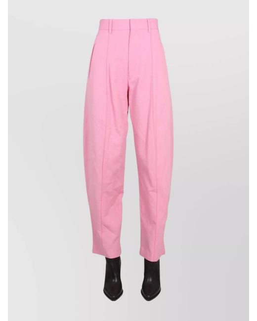 Isabel Marant Pink Tailored Trousers