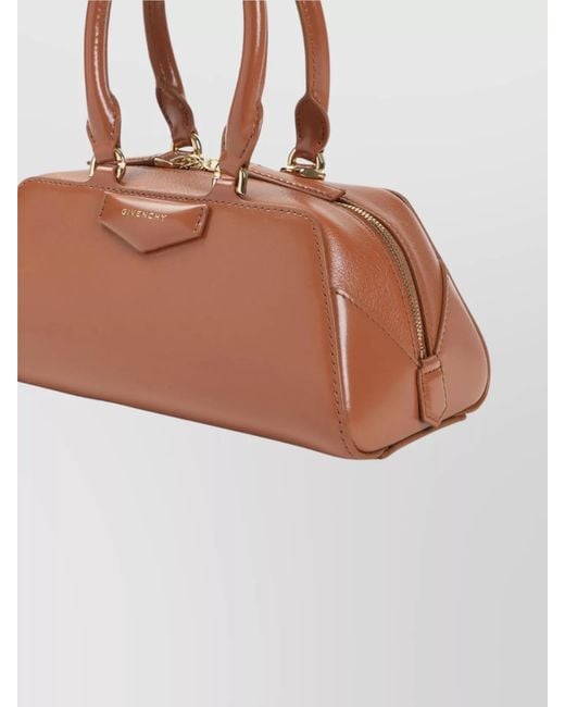 Givenchy Brown Antigona Mini Bag East West