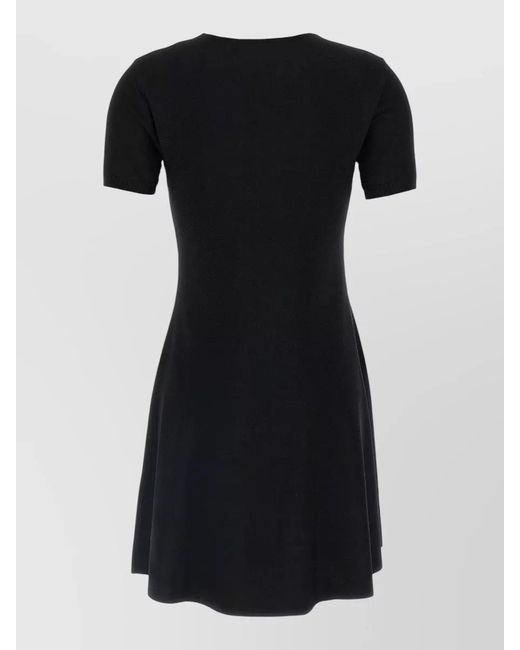 Valentino Garavani Black Bow Dress