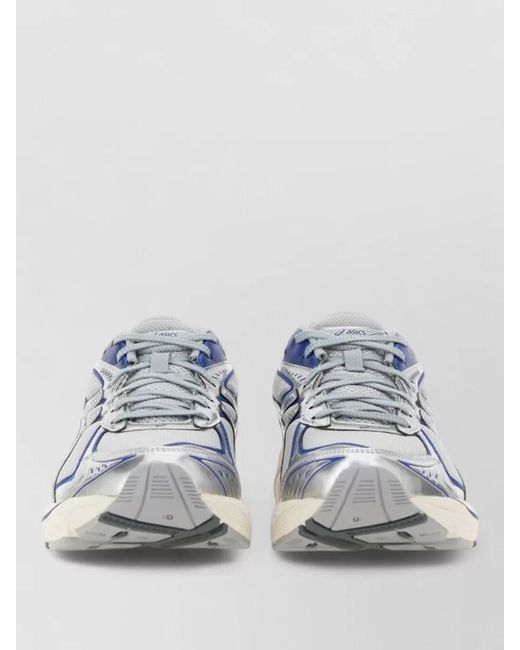 Asics Blue Gt 2160 Mesh Upper Rubber Sole Sneakers