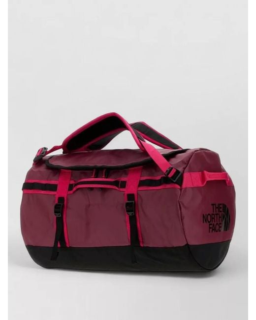 The North Face Pink Fabric Duffel Travel Bag for men