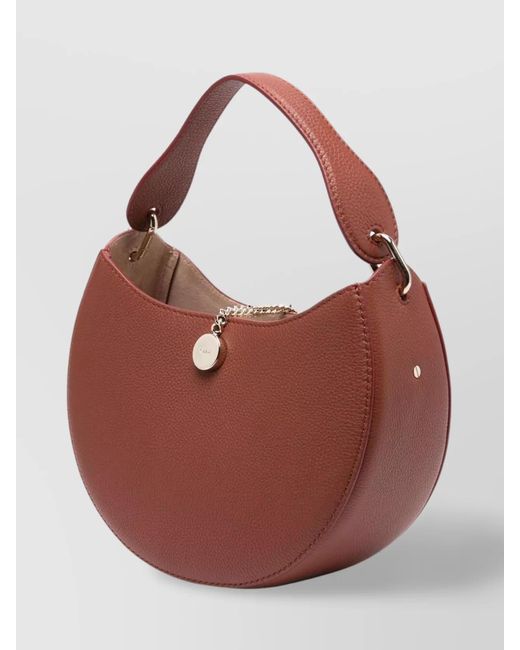 Chloé Brown Arlene Leather Shoulder Bag