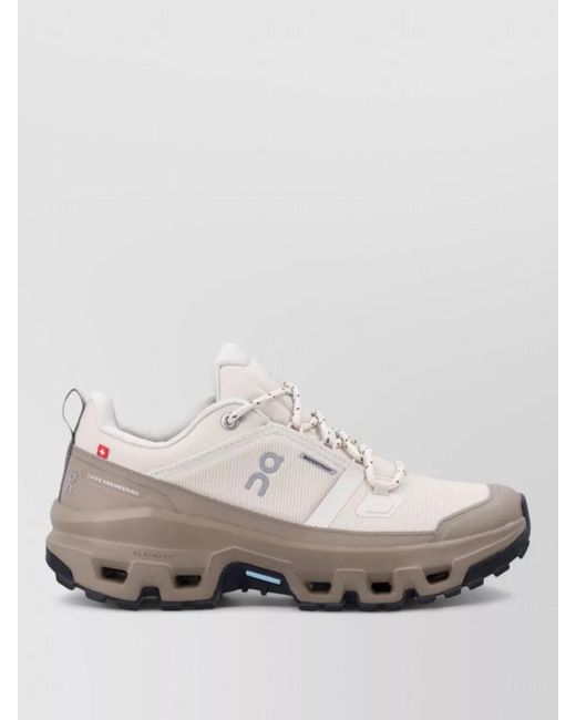 On Shoes Multicolor Cloudrock Low Lace-Up Shoes