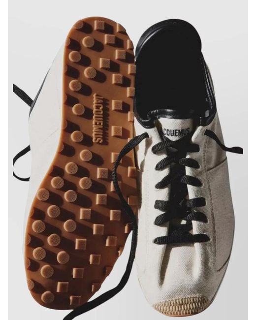 Jacquemus Multicolor Organic Cotton Low-Top Sneakers for men