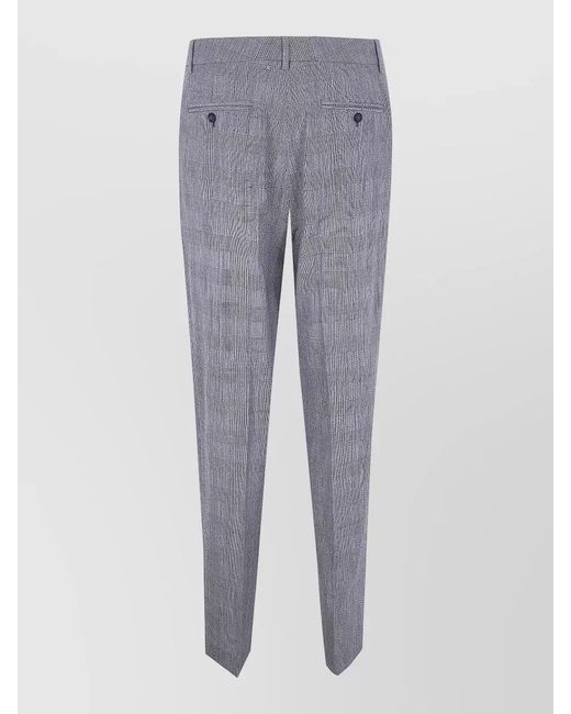 Golden Goose Deluxe Brand Gray Slim-Fit Wool Tailored Trousers for men