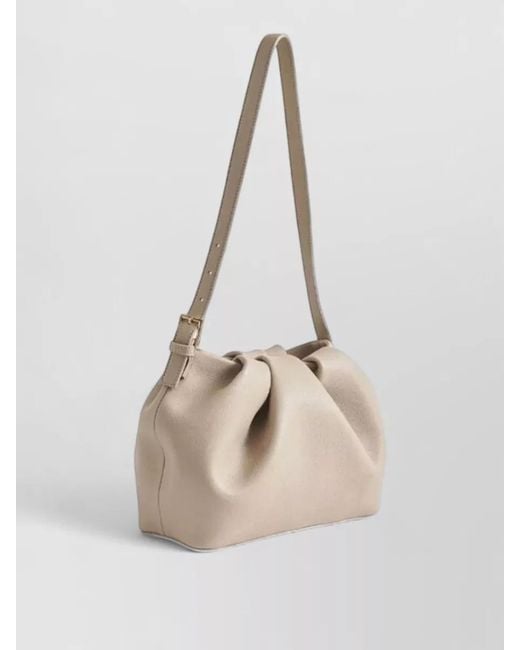 THEMOIRÈ Natural Athena Shoulder Bag Adjustable Strap