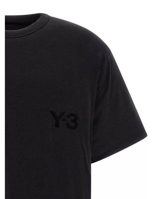 Y-3 Black Padded T-Shirt for men